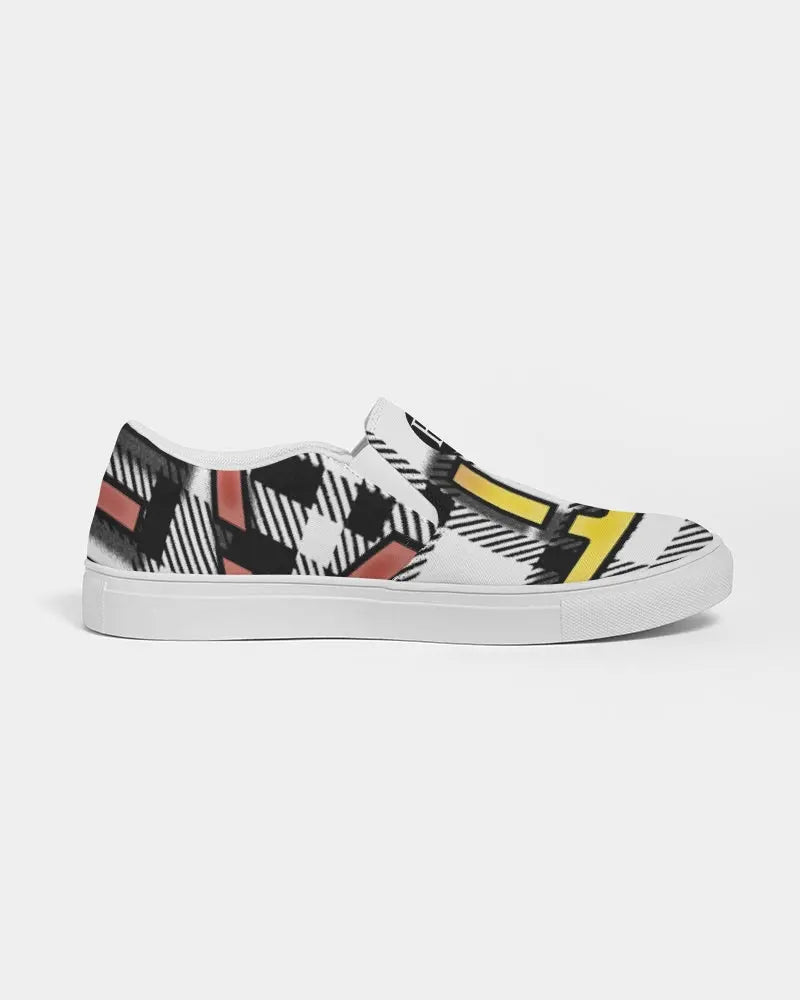 PLAID FLITE Women's Slip-On Canvas Shoe Kin Custom