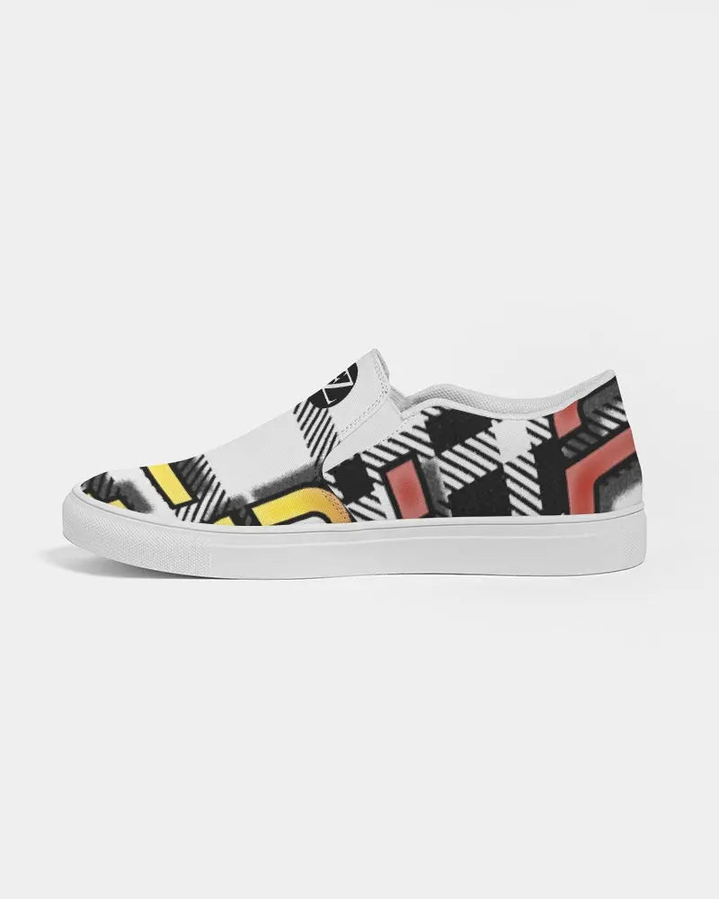 PLAID FLITE Women's Slip-On Canvas Shoe Kin Custom