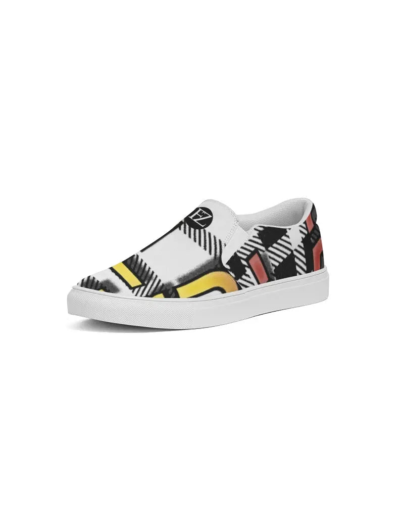 PLAID FLITE Women's Slip-On Canvas Shoe Kin Custom