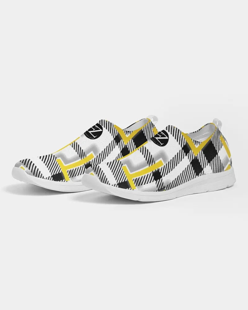 PLAID FLITE Women's Slip-On Flyknit Shoe Kin Custom