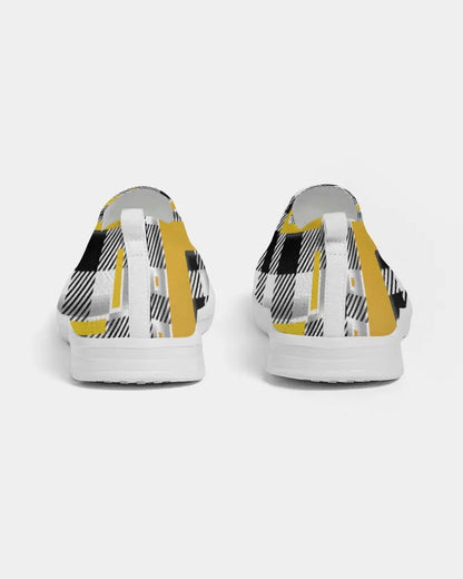 PLAID FLITE Women's Slip-On Flyknit Shoe Kin Custom