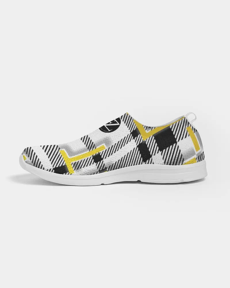 PLAID FLITE Women's Slip-On Flyknit Shoe Kin Custom