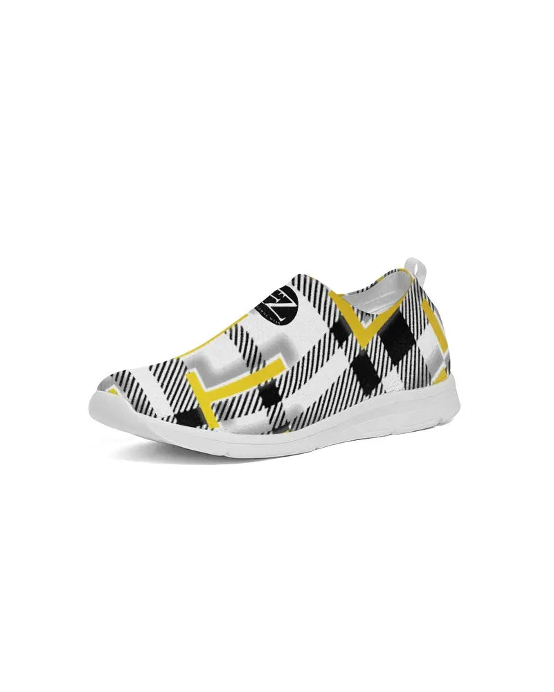 PLAID FLITE Women's Slip-On Flyknit Shoe Kin Custom