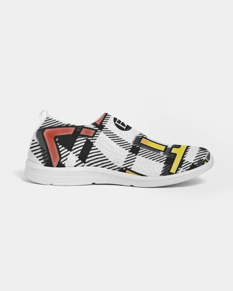 PLAID FLITE Women's Slip-On Flyknit Shoe Kin Custom