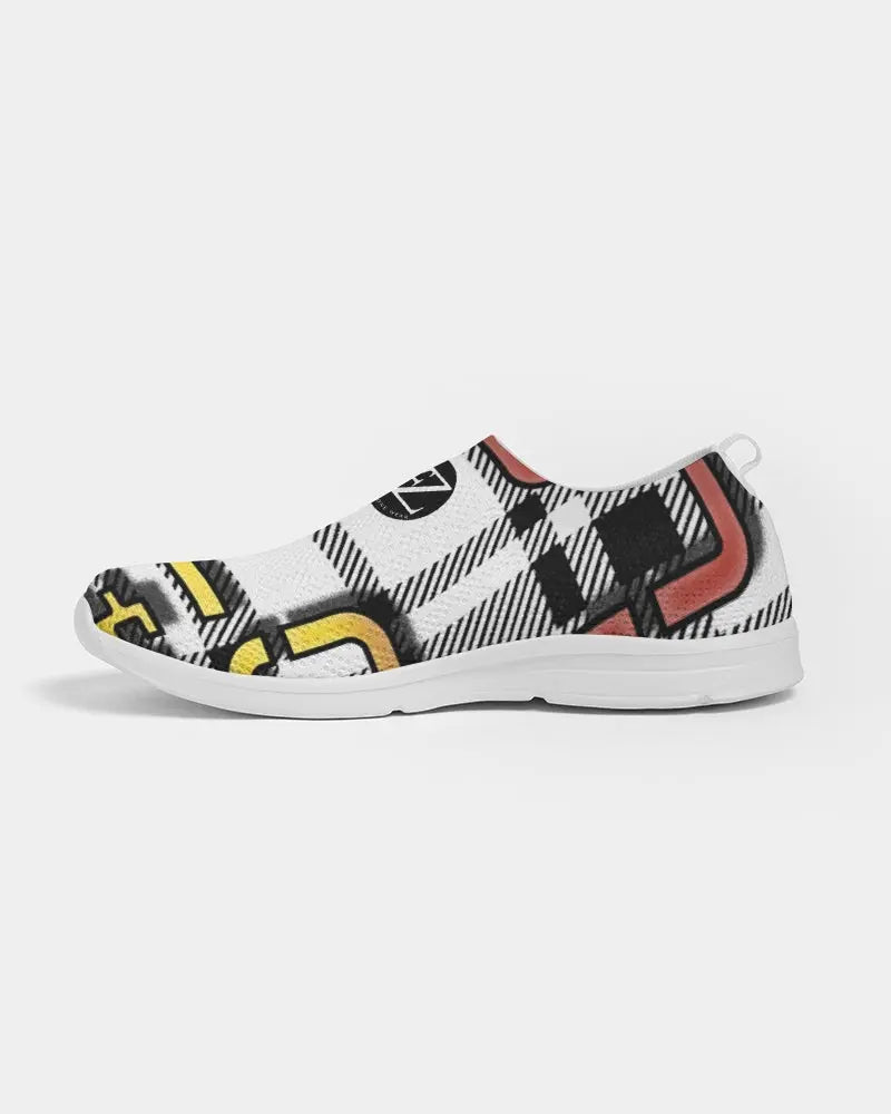 PLAID FLITE Women's Slip-On Flyknit Shoe Kin Custom