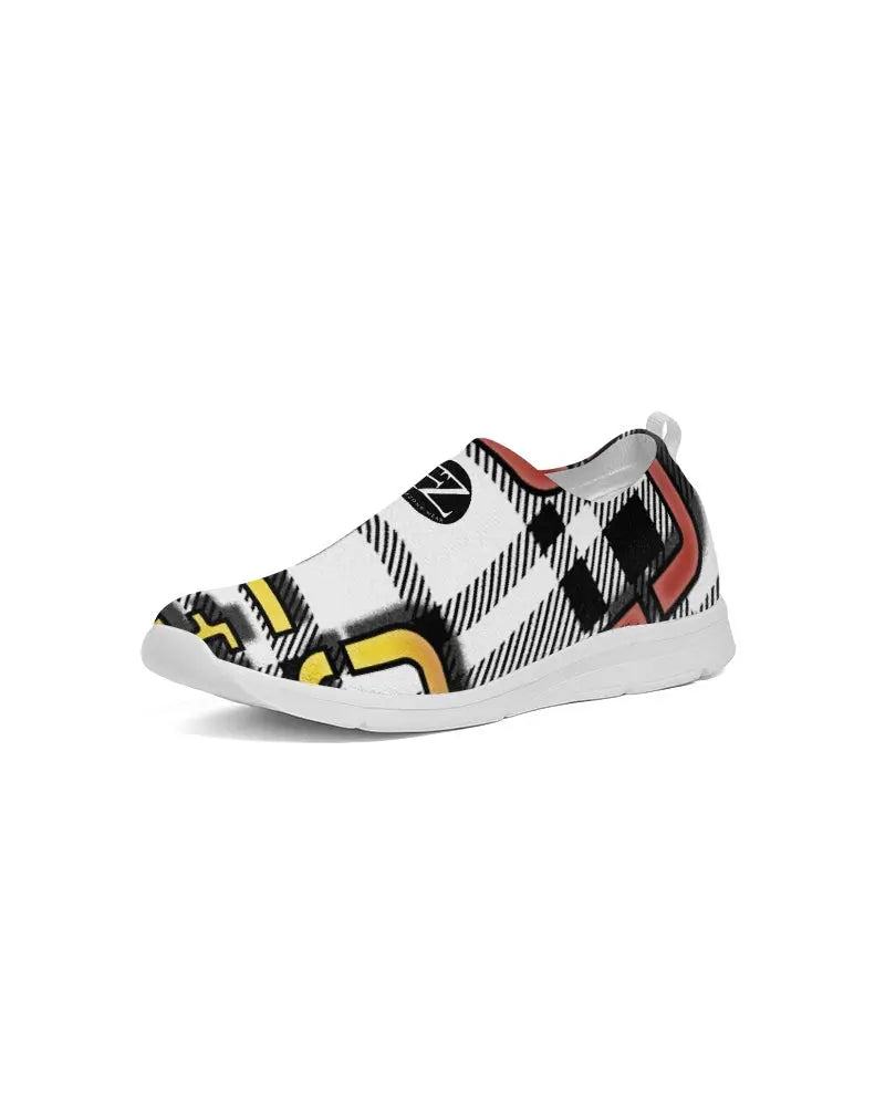 PLAID FLITE Women's Slip-On Flyknit Shoe Kin Custom