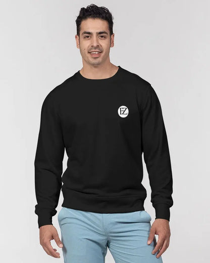 PLAIN FLITE Men's Classic French Terry Crewneck Pullover Kin Custom