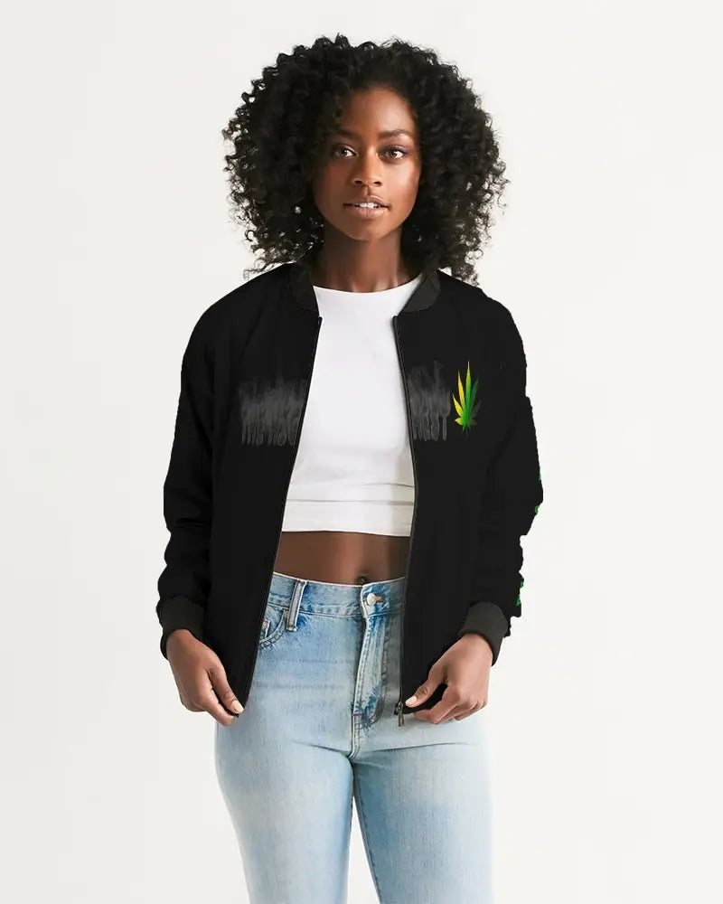 PLAIN FLITE Women's Bomber Jacket Kin Custom