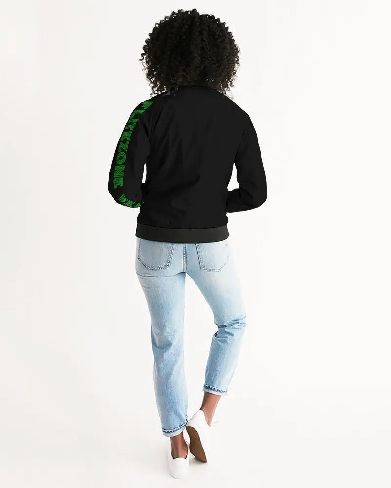 PLAIN FLITE Women's Bomber Jacket Kin Custom