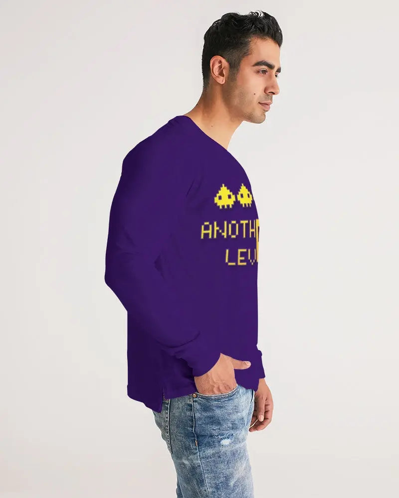 PURPLE FLITE Men's Long Sleeve Tee Kin Custom