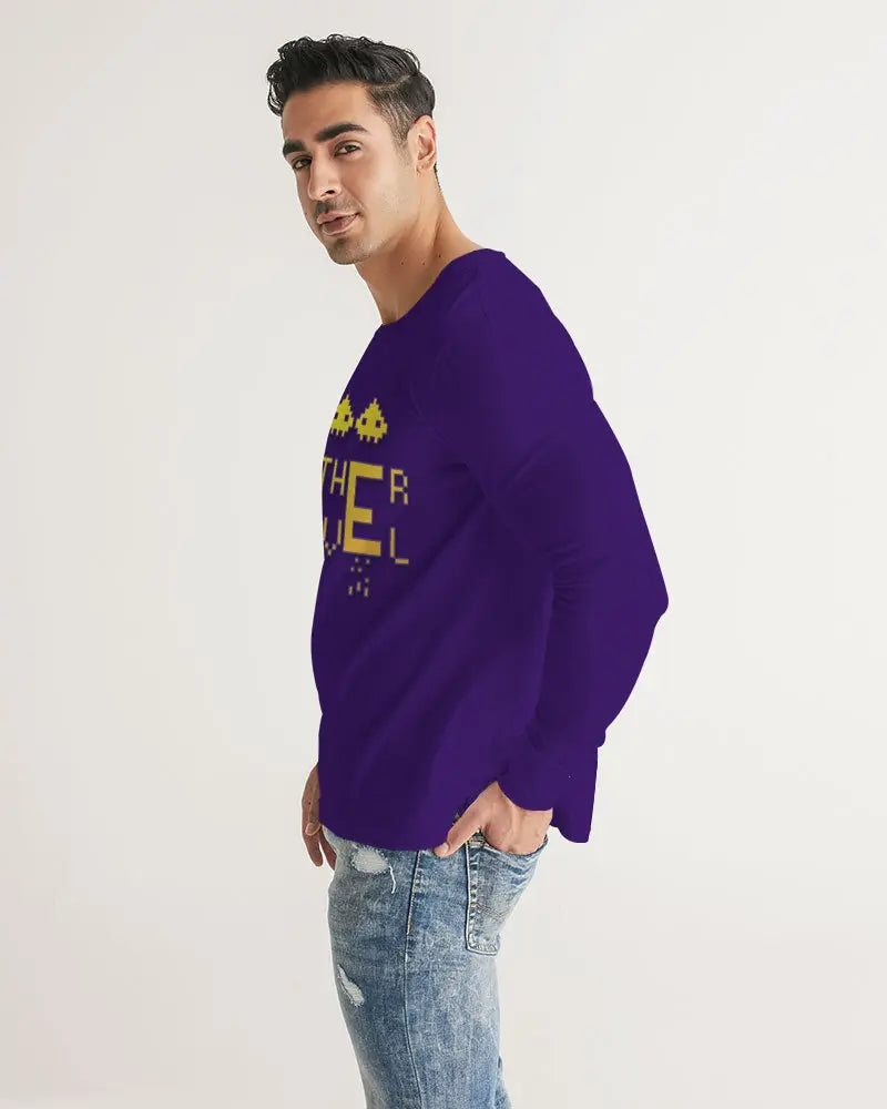 PURPLE FLITE Men's Long Sleeve Tee Kin Custom