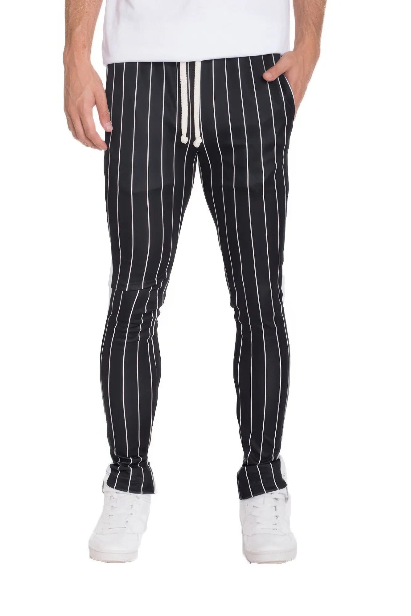 Pin Stripe Track Pants CCWHOLESALECLOTHING