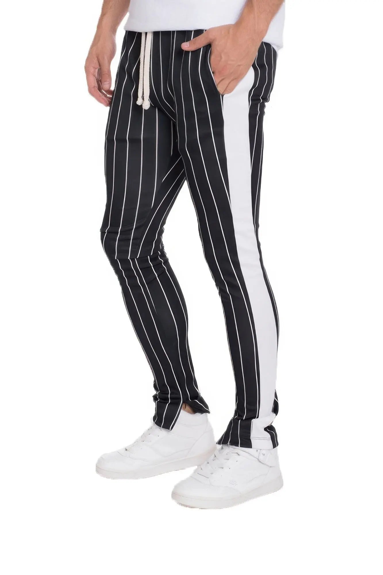 Pin Stripe Track Pants CCWHOLESALECLOTHING