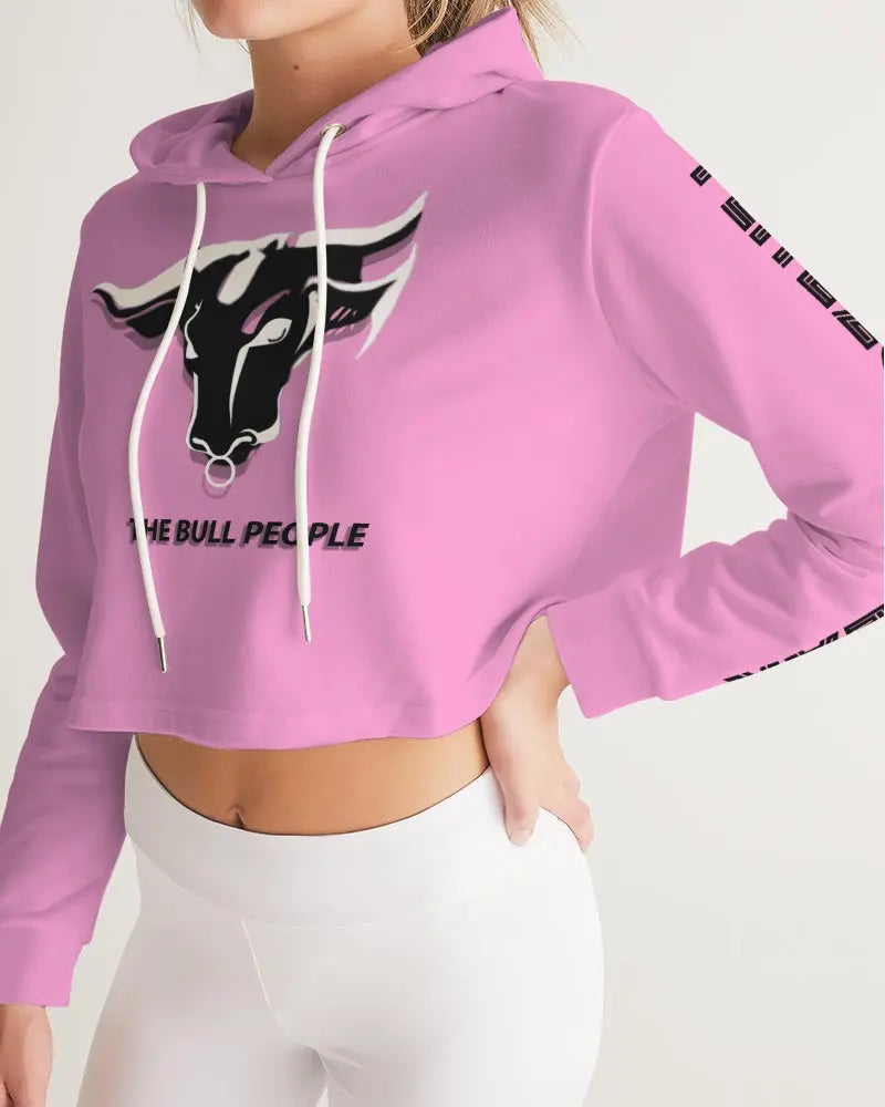 RAGING BULL Women's Cropped Hoodie Kin Custom