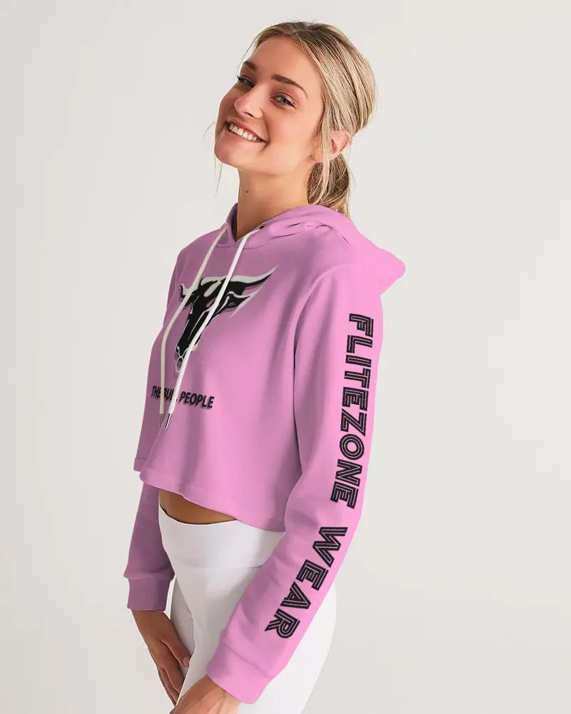 RAGING BULL Women's Cropped Hoodie Kin Custom