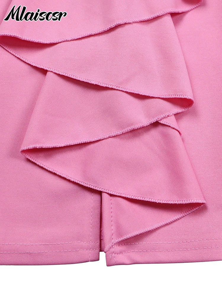 FZ Women's Short Sleeve V-neck Mid Dress