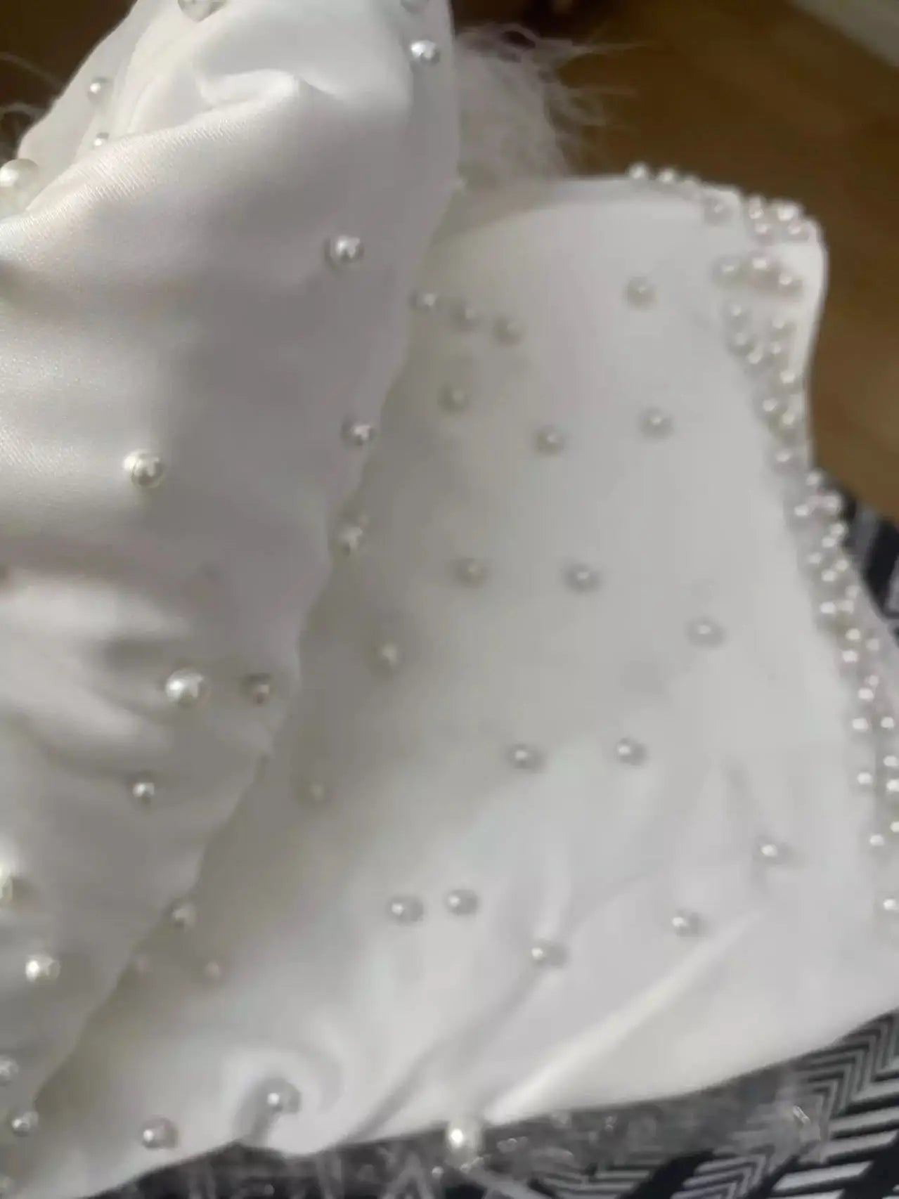 FZ Women's Plus Size Off Shoulder Feather Slim Embroidered Flares Dress