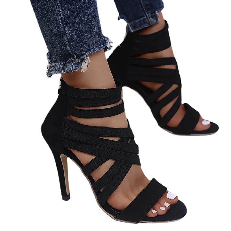FZ Women's Sexy Open Toe Gladiator High Heels Shoes - FZwear