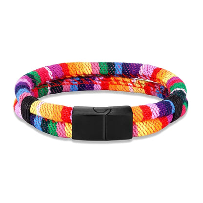 FZ Stainless Steel Surfer Waterproof Rope Bracelet - FZwear