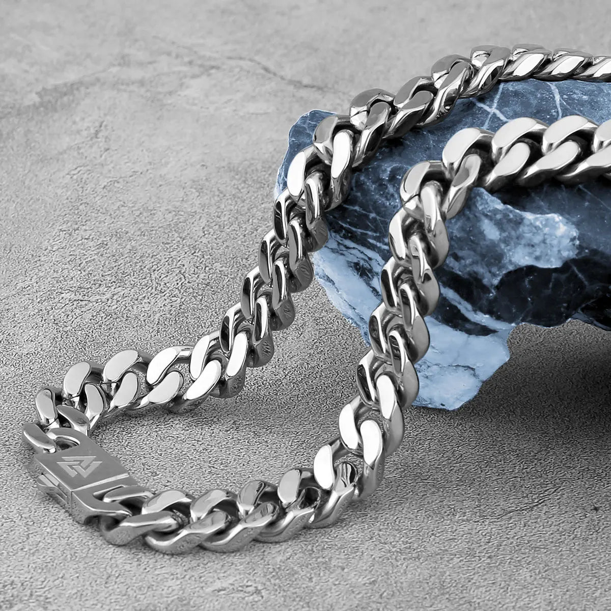 FZ Cuban Chain Fashion Punk Stainless Steel Necklace - FZwear