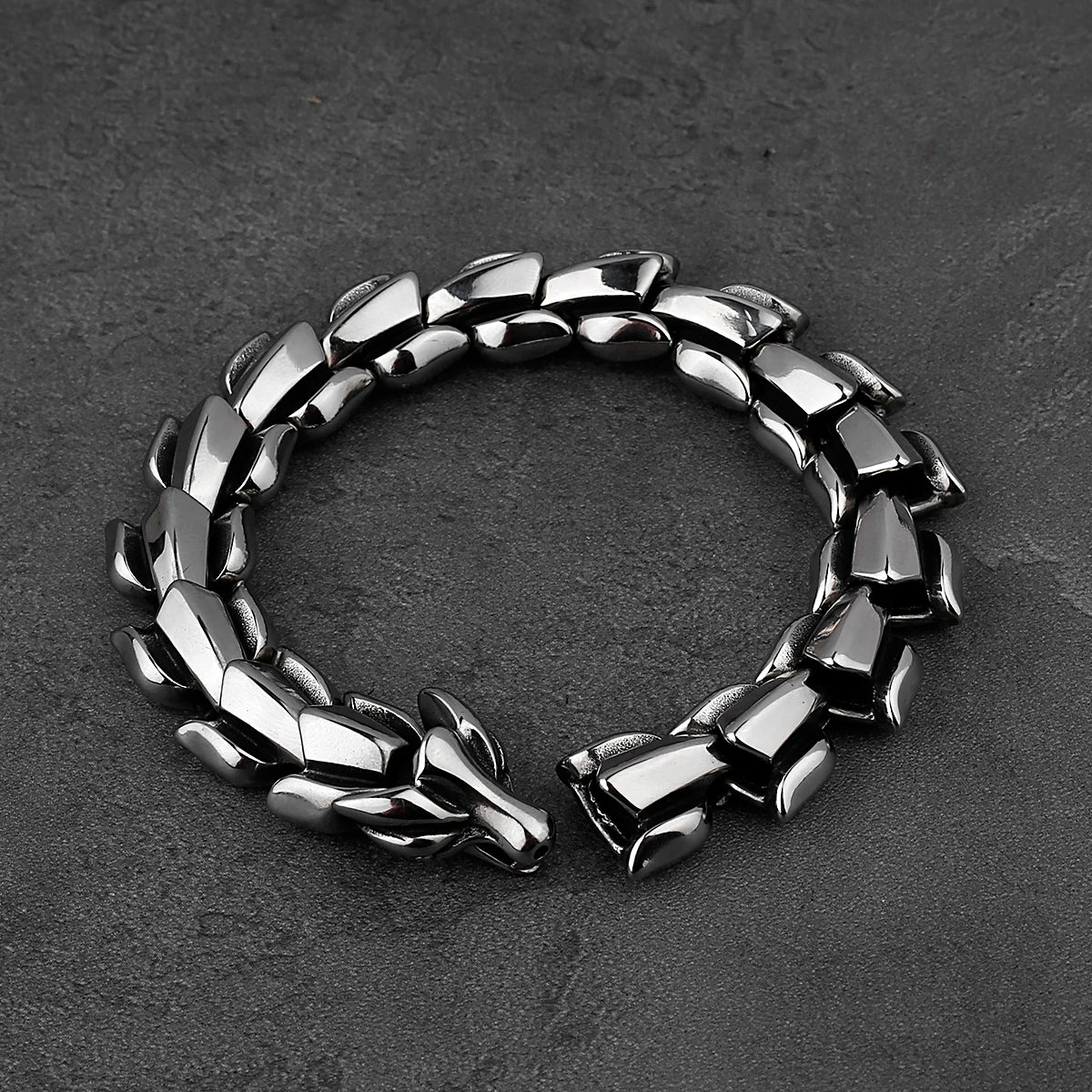 FZ Viking Retro Hip Hop Stainless Steel Street Culture Bracelet - FZwear