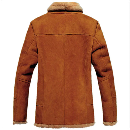 FZ men's Thickened Imitation Fur Jacket