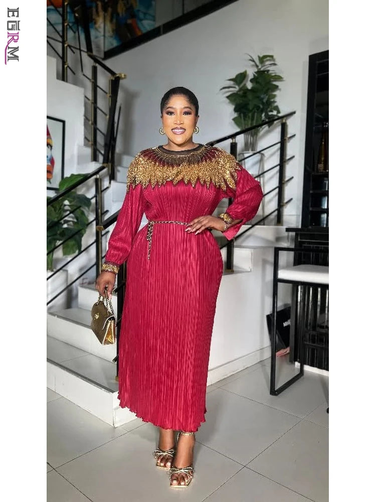 FZ Women's Plus Size African Maxi Dress