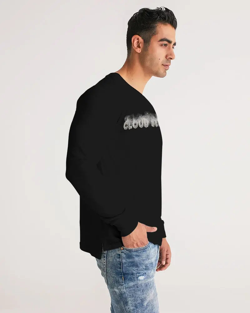 SMOKIN BLACK Men's Long Sleeve Tee Kin Custom