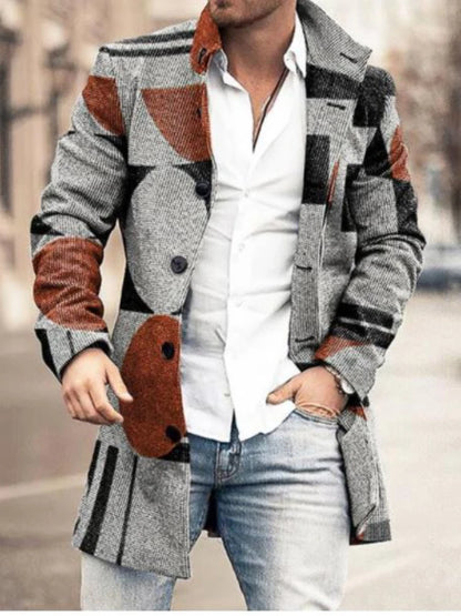 FZ Men's Fleece Hooded Wool Sweater Jacket