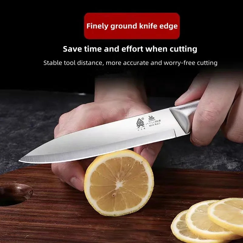 Stainless steel sharp cut fruit peeler kitchen knife