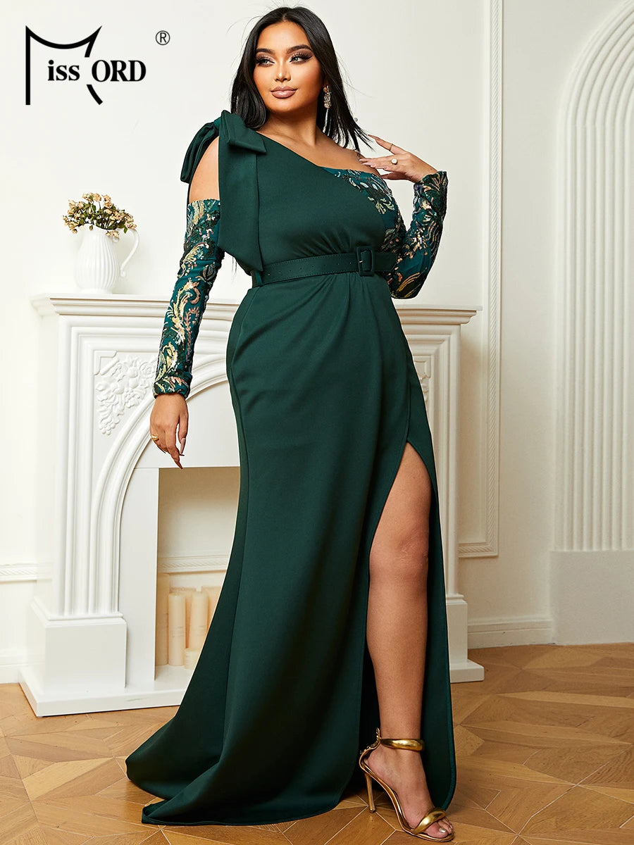 FZ Women's Plus Size Strapless Evening Dress