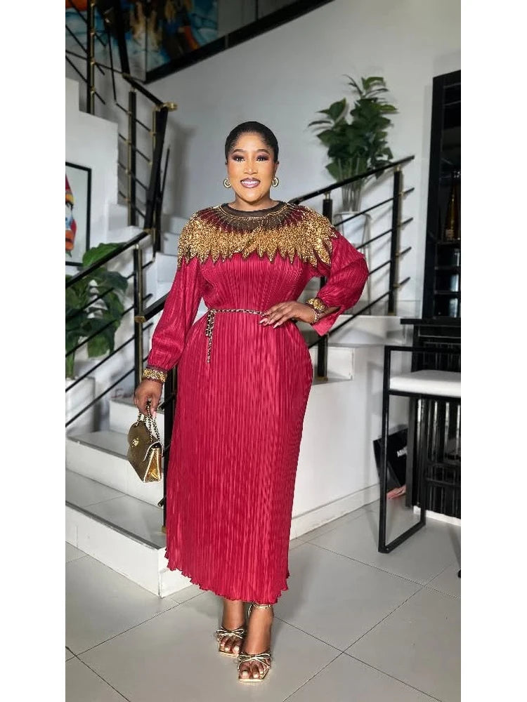 FZ Women's Plus Size African Maxi Dress