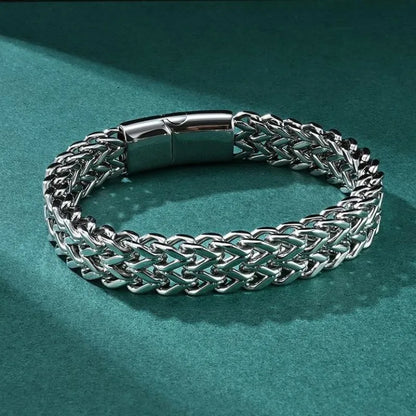 FZ  Hidden Locks 10MM Stainless Steel Hand Chain Bracelet - FZwear