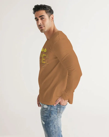 TAN FLITE Men's Long Sleeve Tee Kin Custom