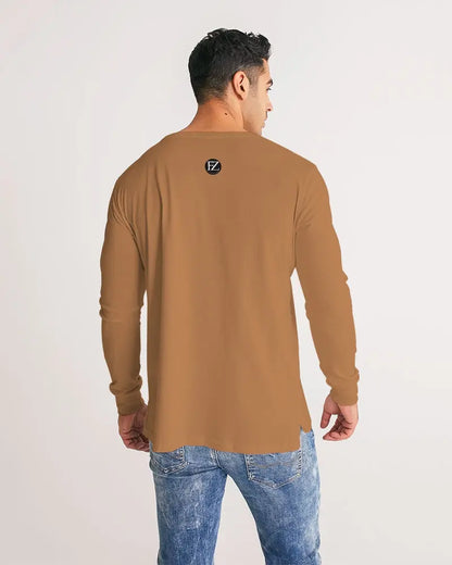 TAN FLITE Men's Long Sleeve Tee Kin Custom