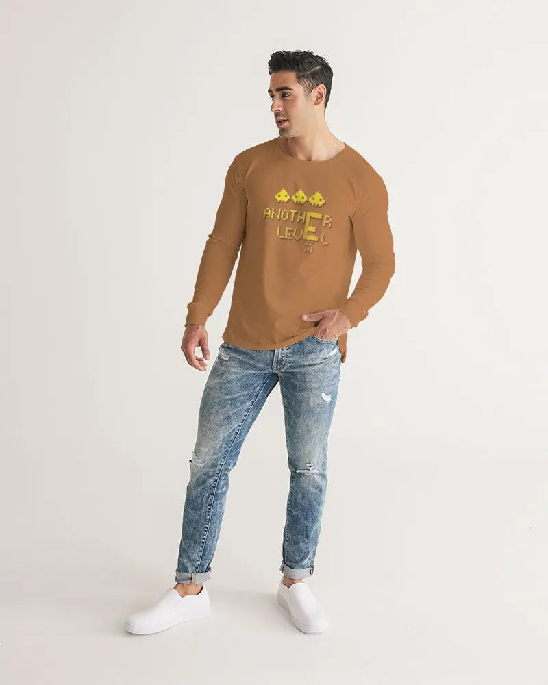 TAN FLITE Men's Long Sleeve Tee Kin Custom