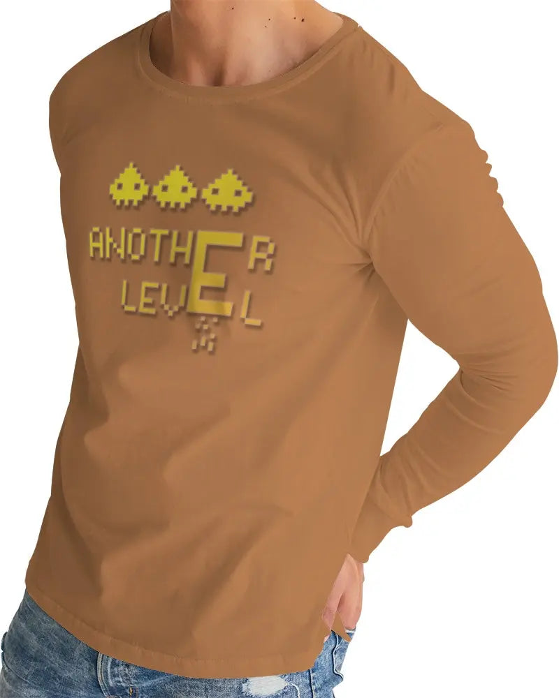 TAN FLITE Men's Long Sleeve Tee Kin Custom