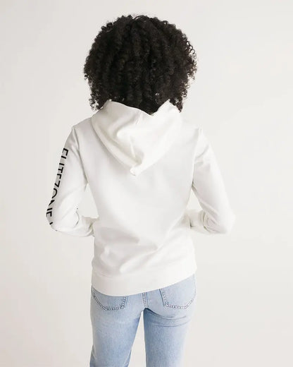 THE WHITE  BULL Women's Hoodie Kin Custom