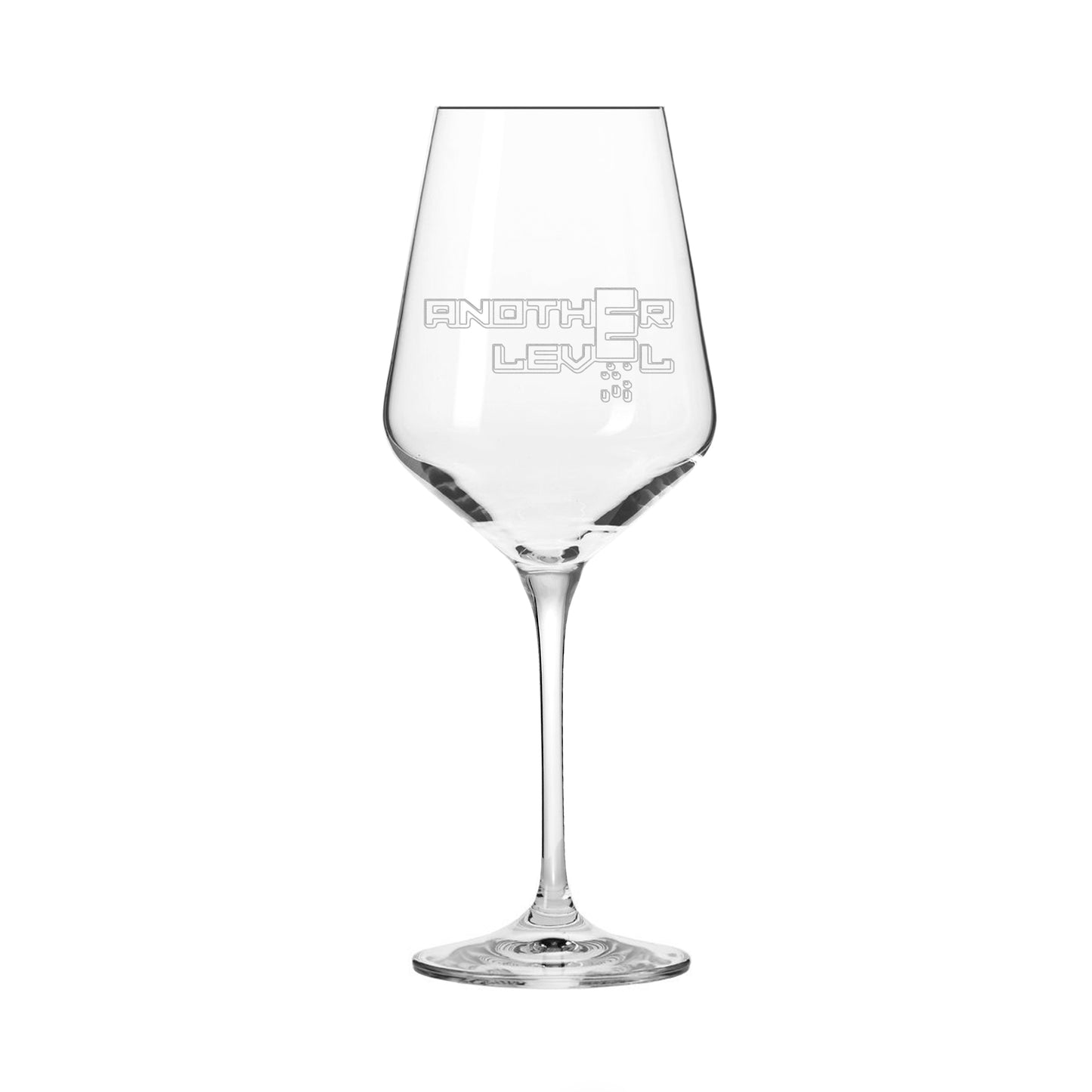 FZ Etched Wine Glass