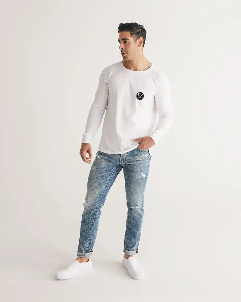 WHITE FLITE Men's Long Sleeve Tee Kin Custom