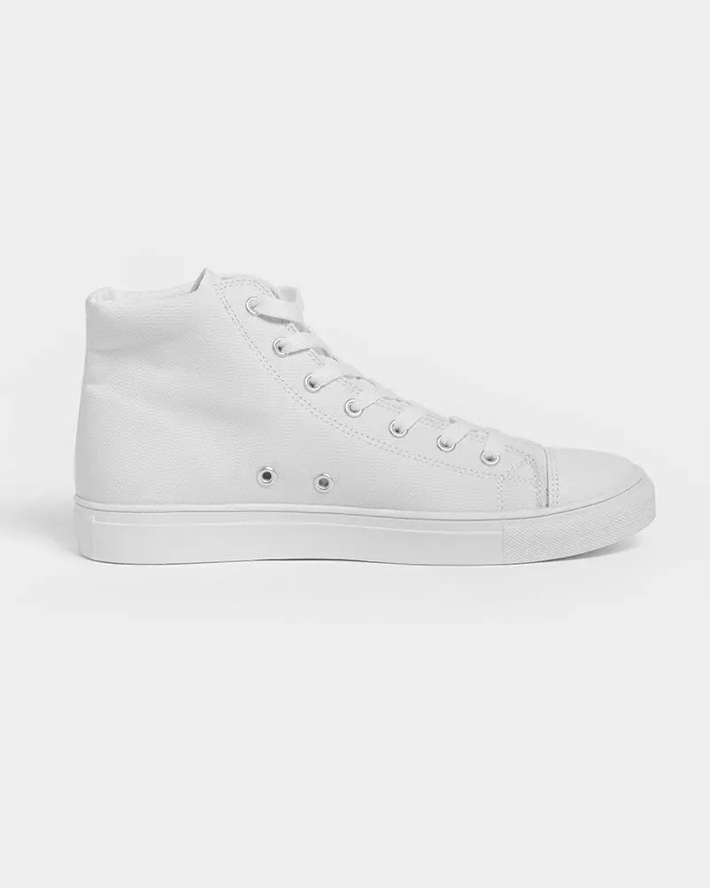 WHITE FLITE Women's Hightop Canvas Shoe Kin Custom