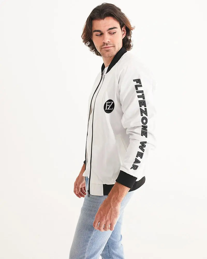 WHITE ZONE Men's Bomber Jacket Kin Custom