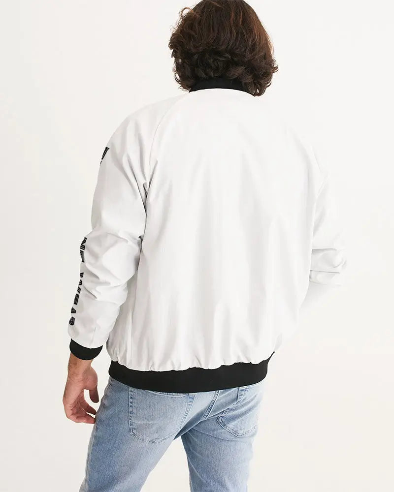 WHITE ZONE Men's Bomber Jacket Kin Custom