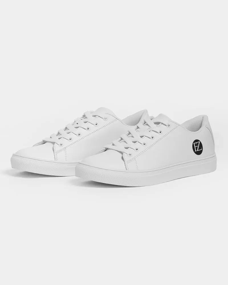 WHITE ZONE UPGRADED Women's Faux-Leather Sneaker Kin Custom