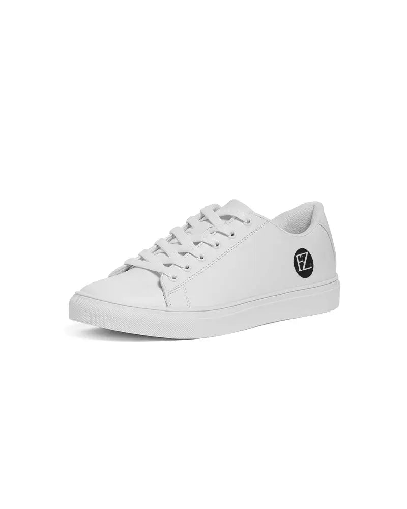 WHITE ZONE UPGRADED Women's Faux-Leather Sneaker Kin Custom