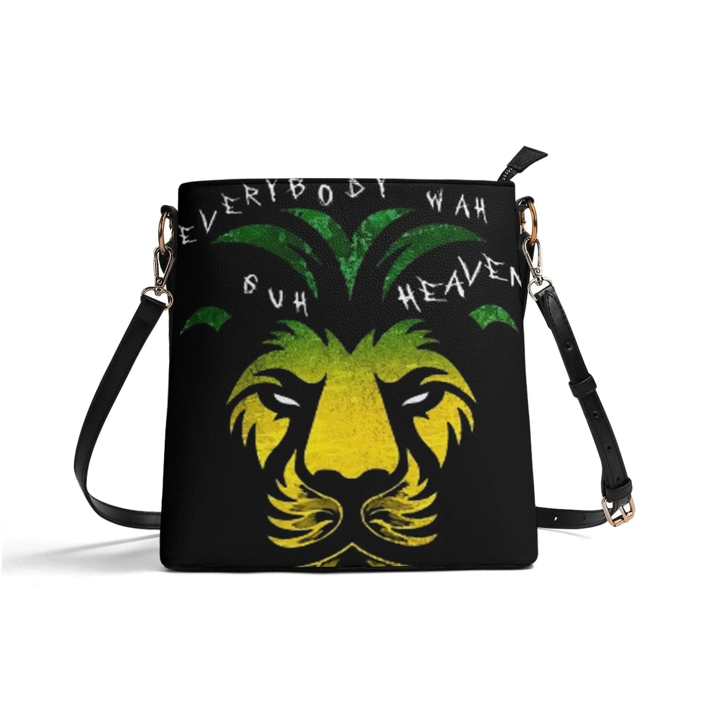 Womens PU Bucket Bag Shoulder Bag popcustoms