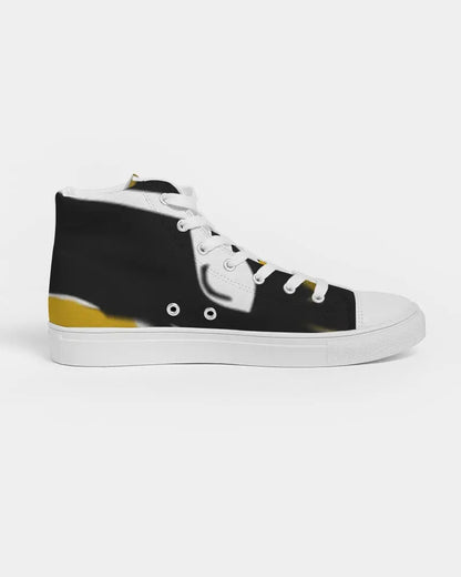 YELLOW ZONE Men's Hightop Canvas Shoe Kin Custom