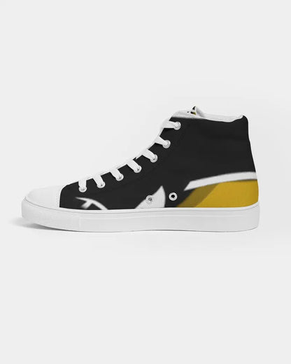 YELLOW ZONE Men's Hightop Canvas Shoe Kin Custom