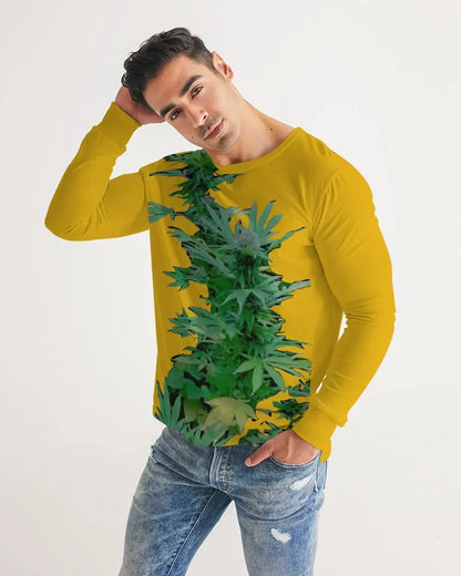 YELLOW ZONE Men's Long Sleeve Tee Kin Custom