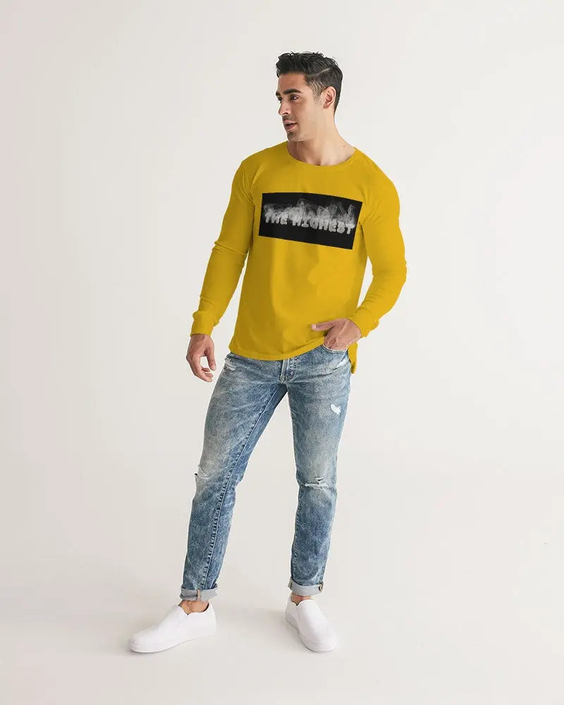YELLOW ZONE Men's Long Sleeve Tee Kin Custom